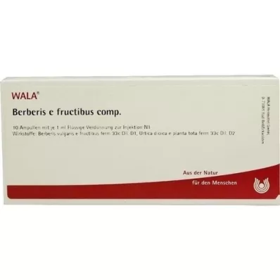 BERBERIS E fructibus comp.fiale, 10X1 ml BERBERIS E fructibus comp.fiale, 10X1 ml