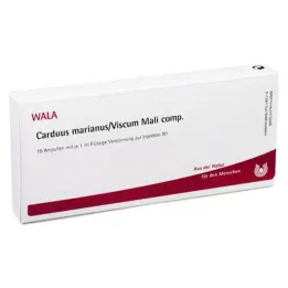 CARDUUS MARIANUS/VISCUM mali comp. fiale, 10X1 ml