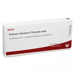 PLATINUM CHLORATUM/PANCREAS fiale comp., 10X1 ml