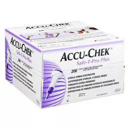 ACCU-CHEK Lancette Safe T Pro Plus, 200 pz