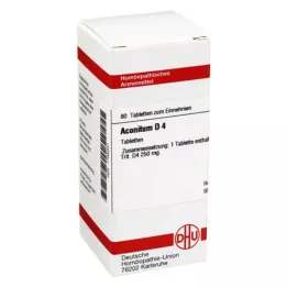 ACONITUM D 4 compresse, 80 pz