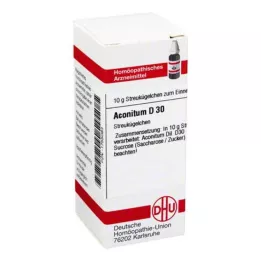 ACONITUM D 30 Globuli, 10 g