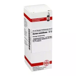 AURUM METALLICUM D 12 Diluizione, 20 ml