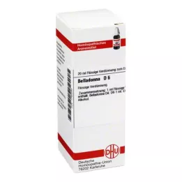 BELLADONNA D 6 Diluizione, 20 ml