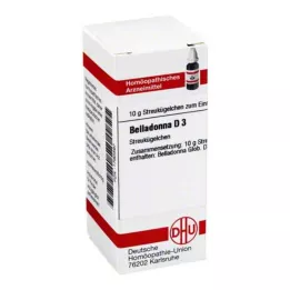 BELLADONNA D 3 Globuli, 10 g
