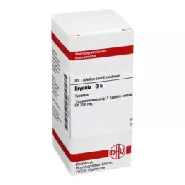BRYONIA D 6 compresse, 80 pz