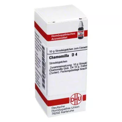 CHAMOMILLA D 4 Globuli, 10 g CHAMOMILLA D 4 Globuli, 10 g