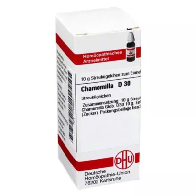 CHAMOMILLA D 30 Globuli, 10 g CHAMOMILLA D 30 Globuli, 10 g