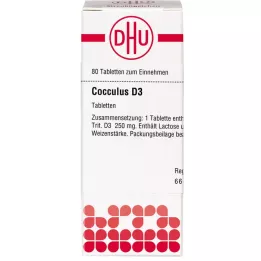 COCCULUS D 3 compresse, 80 pz