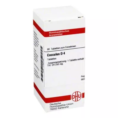 COCCULUS D 4 compresse, 80 pz COCCULUS D 4 compresse, 80 pz