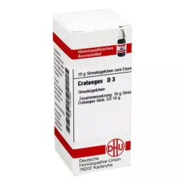 CRATAEGUS D 3 Globuli, 10 g