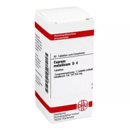 CUPRUM METALLICUM D 4 compresse, 80 pz