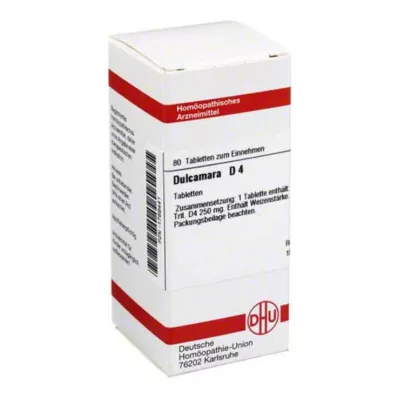 DULCAMARA D 4 compresse, 80 pz