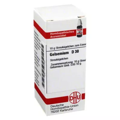 GELSEMIUM D 30 Globuli, 10 g
