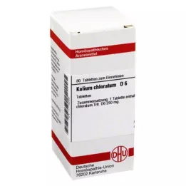 KALIUM CHLORATUM D 6 compresse, 80 pz