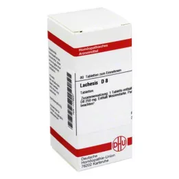 LACHESIS D 8 compresse, 80 pz
