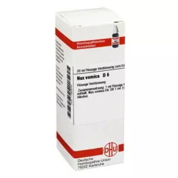 NUX VOMICA D 6 Diluizione, 20 ml