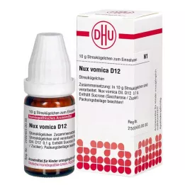 NUX VOMICA D 12 Globuli, 10 g