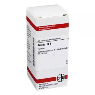 SILICEA D 2 compresse, 80 pz
