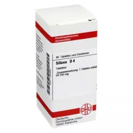 SILICEA D 4 compresse, 80 pz