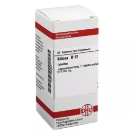 SILICEA D 12 compresse, 80 pz