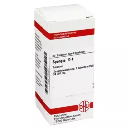 SPONGIA D 4 compresse, 80 pz