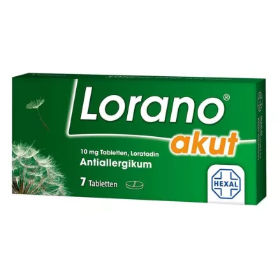 LORANO compresse acute, 7 pz