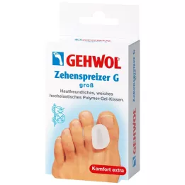 GEHWOL Divaricatore per dita in gel polimerico G grande, 3 pezzi