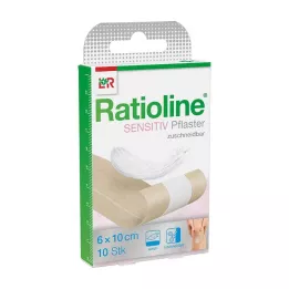 RATIOLINE medicazione delicata per ferite 6 cm x 1 m, 1 pz