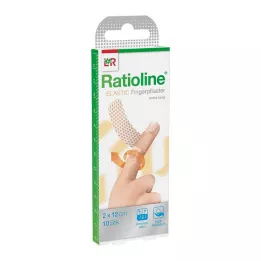 RATIOLINE Benda elastica per dita 2x12 cm, 10 pz