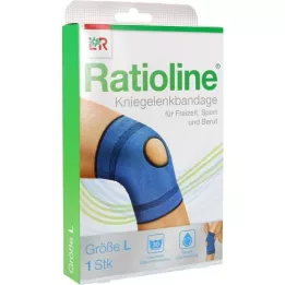 RATIOLINE Bandage giunto del ginocchio attivo Gr.L, 1 pz