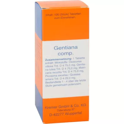 Gentiana Comp, 100 pz