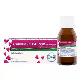 CETIRIZIN HEXAL Succo per allergie, 75 ml