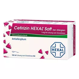 CETIRIZIN HEXAL Succo per allergie, 150 ml