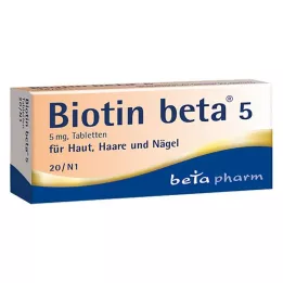BIOTIN BETA 5 compresse, 20 pz