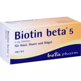 Biotina Beta 5 Tablet, 100 pz
