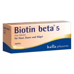BIOTIN BETA 5 compresse, 100 pz