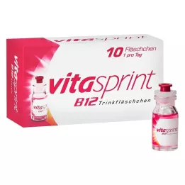 VITASPRINT B12 bottiglie per bere, 10 pezzi