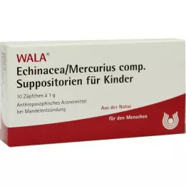 ECHINACEA/MERCURIUS comp. supposte per bambini, 10X1 g