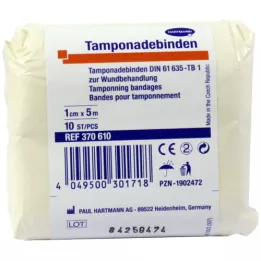 TamponadeBind 1 cmx5 m NonserLe Hartmann, 10 pz