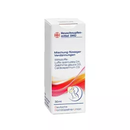 HEUSCHNUPFENMITTEL DHU Miscela, 30 ml