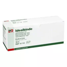IDEALBINDE Lohmann 8 cmx5 m con anello, 10 pz
