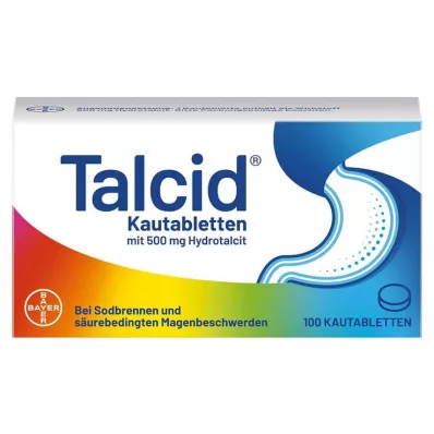 TALCID Compresse masticabili, 100 pz TALCID Compresse masticabili, 100 pz