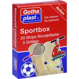 Gothaplast Sportsbox strisce in 5 taglie, 20 pz