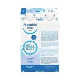 FRESUBIN ENERGY DRINK Borraccia neutra, 4X200 ml
