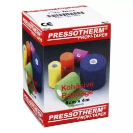 PRESSOTHERM Benda coesiva 8 cmx4 m blu, 1 pz