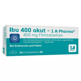IBU 400 compresse rivestite con film di akut-1A Pharma, 10 pz
