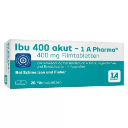 IBU 400 compresse rivestite con film di akut-1A Pharma, 20 pz