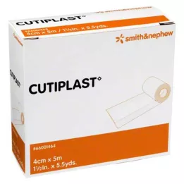 CUTIPLAST Medicazione per ferite 4 cmx5 m in dispenser, 1 P