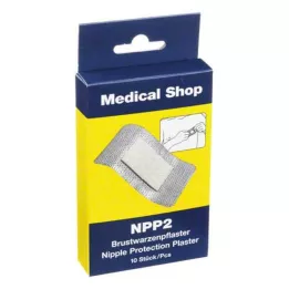 BRUSTWARZENPFLASTER NPP2, 10 pezzi